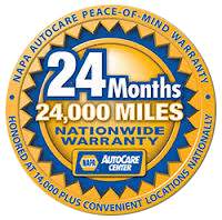 Warranty badge - 17th Street Automotive